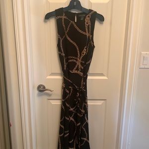 RALPH LAUREN signature chain dress